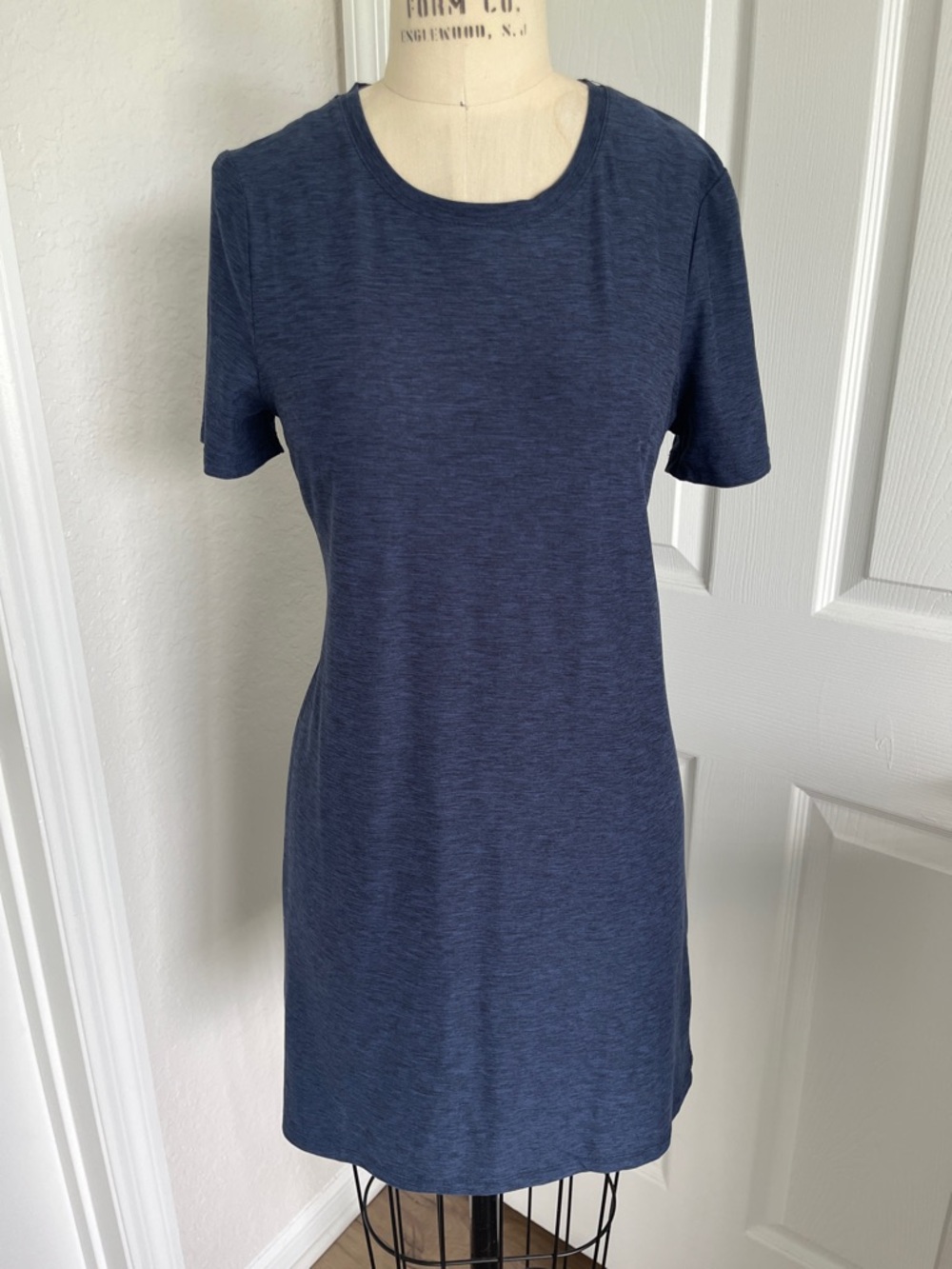 Kyodan Navy Short-Sleeve Crewneck Athletic Dress